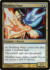 Meddling Mage - Foil DCI Judge Promo