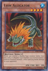 Lion Alligator - BP03-EN089 - Rare - 1st Edition