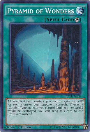 Pyramid of Wonders - BP03-EN168 - Common - 1st Edition