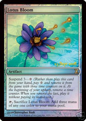 Lotus Bloom - Foil - Prerelease Promo