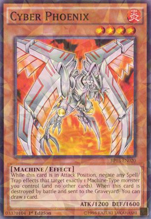 Cyber Phoenix - BP03-EN020 - Shatterfoil - 1st Edition
