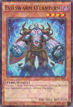 Evilswarm Olantern - BP03-EN099 - Shatterfoil - 1st Edition