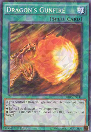 Dragons Gunfire - BP03-EN141 - Shatterfoil - 1st Edition