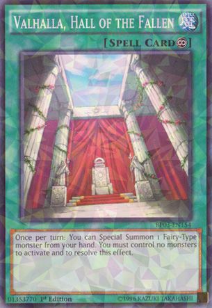 Valhalla, Hall of the Fallen - BP03-EN154 - Shatterfoil - 1st Edition