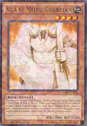 Koaki Meiru Guardian - BP03-EN056 - Shatterfoil - 1st Edition