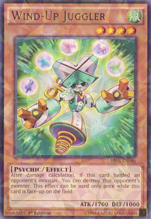 Wind-Up Juggler - BP03-EN086 - Shatterfoil - 1st Edition