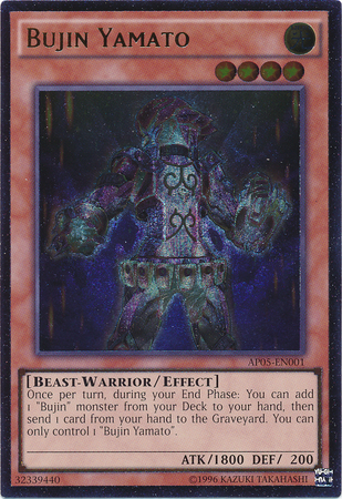 Bujin Yamato - AP05-EN001 - Ultimate Rare - Unlimited Edition