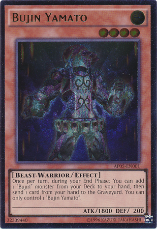 Bujin Yamato - AP05-EN001 - Ultimate Rare - Unlimited Edition