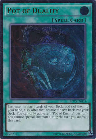 Pot of Duality - AP05-EN003 - Ultimate Rare - Unlimited Edition