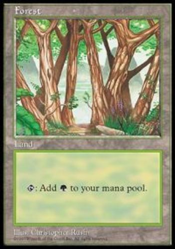 Apac Land Promos Forest - APAC Set 2 (Blue Pack) x1 Moderate Play
