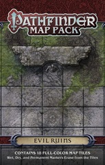 Pathfinder Map Pack: Evil Ruins