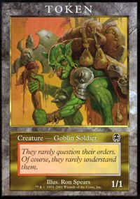 Goblin Soldier Token