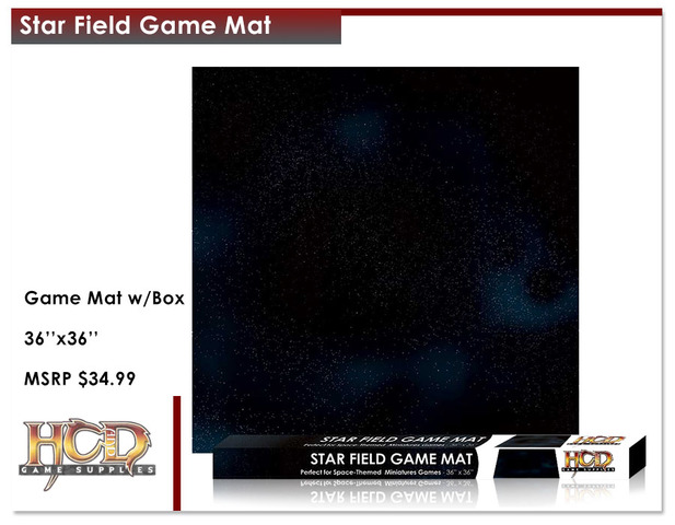 Star Field Game Mat