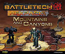 BattleTech: HexPack: Mountains & Canyons