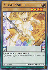 Flash Knight - DUEA-EN001 - Rare - 1st Edition