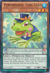 Performapal Turn Toad - DUEA-EN010 - Rare - 1st Edition