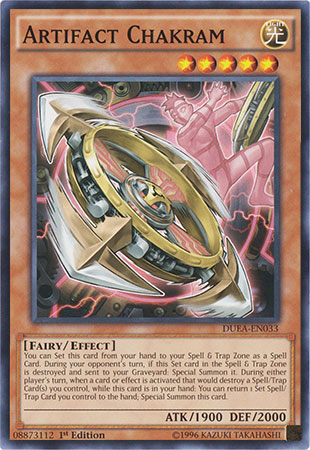 Artifact Chakram - DUEA-EN033 - Common - 1st Edition