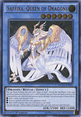 Saffira, Queen of Dragons - DUEA-EN050 - Ultimate Rare - 1st Edition