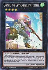 Castel, the Skyblaster Musketeer - DUEA-EN054 - Super Rare - 1st Edition