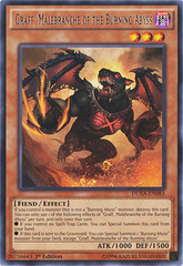 Graff, Malebranche of the Burning Abyss - DUEA-EN083 - Rare - 1st Edition