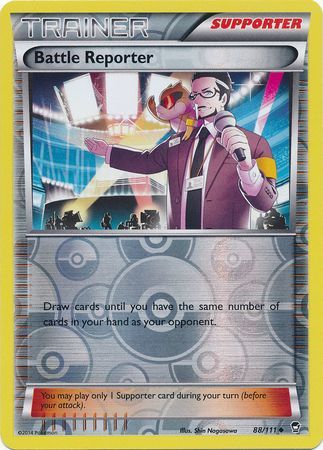 Battle Reporter - 88/111 - Uncommon - Reverse Holo