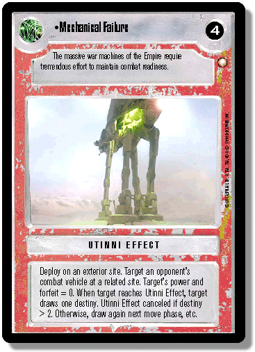 Mechanical Failure [Foil]