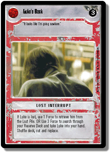 Lukes Back