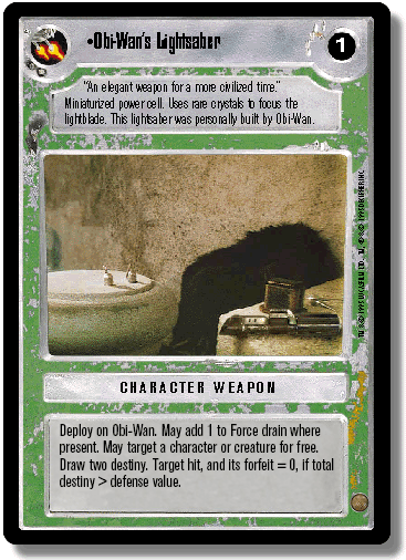 Obi-Wans Lightsaber [Foil]