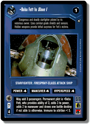 Boba Fett In Slave I