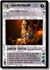 Chewie With Blaster Rifle [Foil]