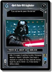 Darth Vader With Lightsaber [Foil]