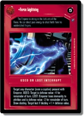 Force Lightning - Super Rare Foil