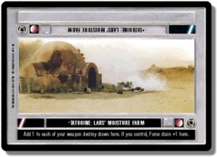 Tatooine: Lars' Moisture Farm - Darkside