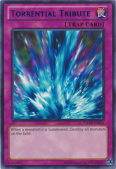 Torrential Tribute - Blue - DL18-EN016 - Rare - Unlimited Edition