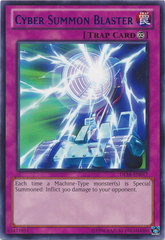 Cyber Summon Blaster - Blue - DL18-EN017 - Rare - Unlimited Edition