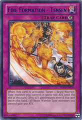 Fire Formation - Tensen - Blue - DL18-EN020 - Rare - Unlimited Edition