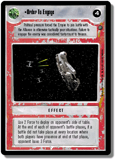 Order To Engage [Foil]