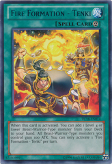 Fire Formation - Tenki - Green - DL18-EN014 - Rare - Unlimited Edition