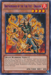 Brotherhood of the Fire Fist - Dragon - Purple - DL18-EN008 - Rare - Unlimited Edition