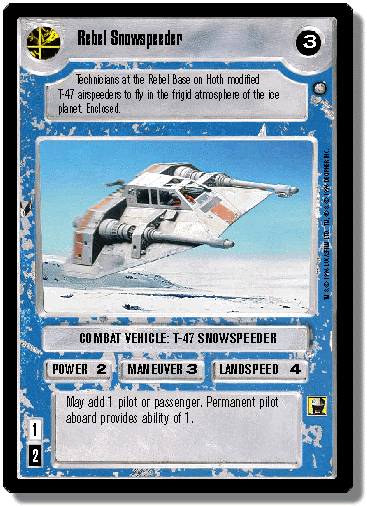 Rebel Snowspeeder (Japanese)