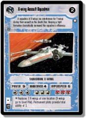 X-wing Assault Squadron - Super Rare Foil