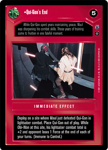 Qui-Gons End
