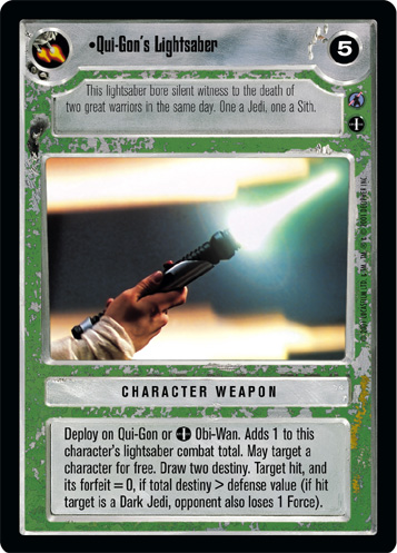 Qui-Gons Lightsaber