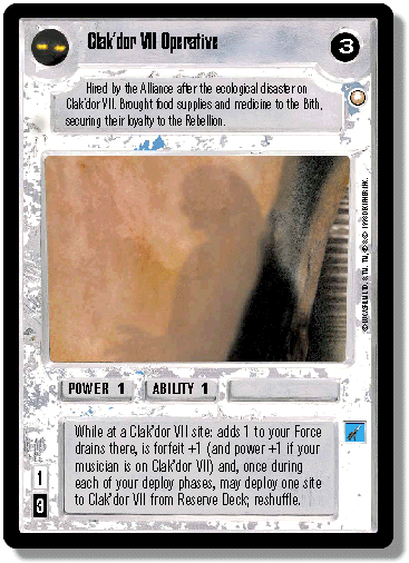 Clakdor VII Operative