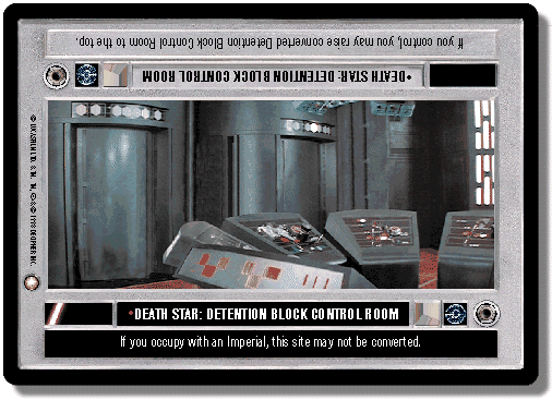 Death Star: Detention Block Control Room