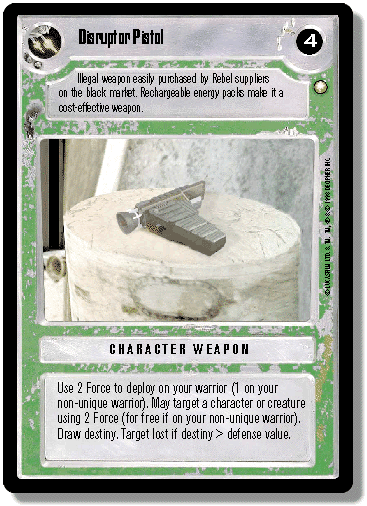 Disruptor Pistol - Lightside