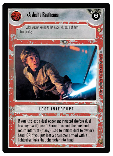 A Jedis Resilience