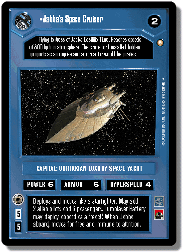 Jabbas Space Cruiser
