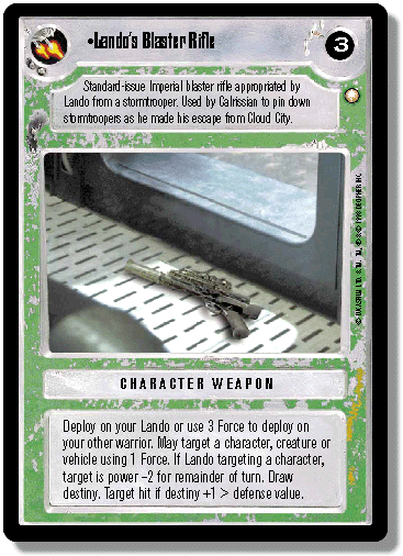 Landos Blaster Rifle