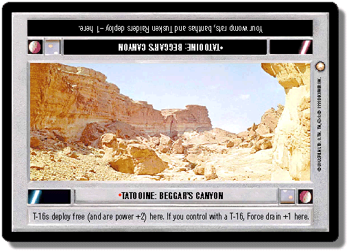 Tatooine: Beggars Canyon